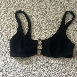 Black ring bikini